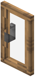 Oak Glass Door