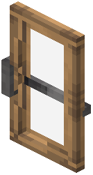 Oak Glass Sliding Door