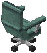 Office Chair Cyan Concrete