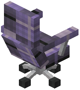 Office Chair Decorative Purple Wool