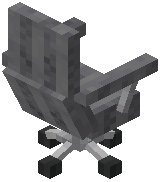 Office Chair Gray Wool