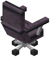 Office Chair Purple Concrete
