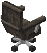 Office Chair Raw Acacia Wood