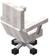 Office Chair White Wool