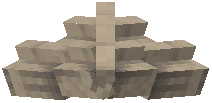 Pale Outer Upper Corner Tile