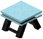 Park Stool Light Blue Concrete