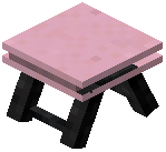 Park Stool Pink Concrete