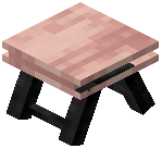 Park Stool Raw Cherry Wood