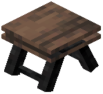 Park Stool Raw Jungle Wood