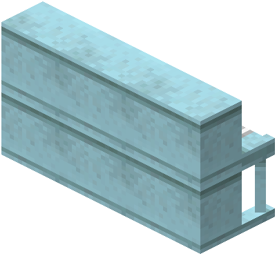 Piano Light Blue Concrete