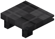 Platform Decorative Black Wool