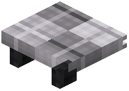 Platform Decorative Light Gray Wool