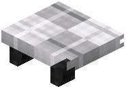 Platform Decorative White Wool