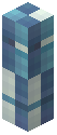 Pole Decorative Light Blue Wool