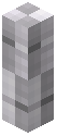 Pole Decorative White Wool