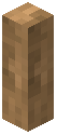 Pole Raw Oak Wood