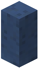Post Blue Concrete