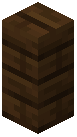Post Dark Oak Planks