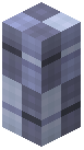 Post Decorative Blue Wool