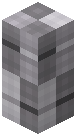 Post Decorative Light Gray Wool
