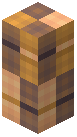 Post Decorative Orange Wool