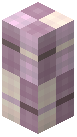 Post Decorative Pink Wool