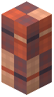 Post Decorative Red Wool