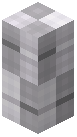Post Decorative White Wool