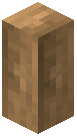Post Raw Oak Wood