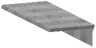 Rain Shed Light Gray Wool