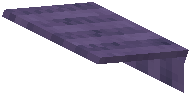 Rain Shed Purple Wool