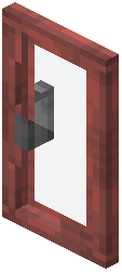 Red Glass Door