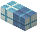 Ridge Decorative Light Blue Wool