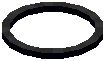 Ring Light Black Acrylic