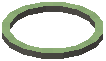 Ring Light Lime Acrylic