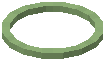 Ring Light Lime Concrete