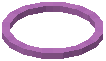 Ring Light Magenta Concrete