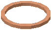 Ring Light Orange Concrete