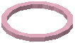 Ring Light Pink Concrete