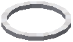 Ring Light White Acrylic