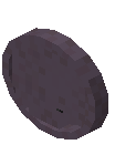 Round Clock Purple Concrete