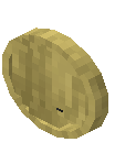 Round Clock Raw Bamboo