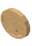 Round Clock Yellow Concrete