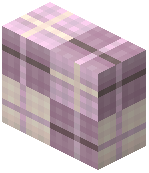 Side Slab Decorative Pink Wool