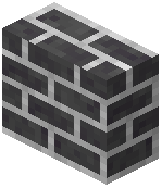 Side Slab Embbed Dark Bricks