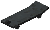 Skateboard Black Concrete