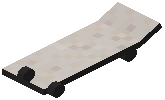 Skateboard Light Gray Concrete