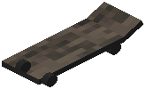 Skateboard Raw Acacia Wood