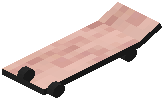 Skateboard Raw Cherry Wood