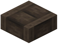 Slab A Dark Oak Blindwall